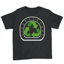 Load image into Gallery viewer, Organ Donor Shirt, Liverversary Tee, Transplant Survivor, Lung Kidney - Youth Tee - Black