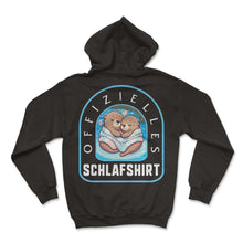 Load image into Gallery viewer, Offizielles Schlafshirt Sleep Sea Otter Geschenk T Shirt - Hoodie - Black