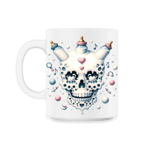 Load image into Gallery viewer, Milky Way Skull T Shirt Lactation Celebration Mom Tee - 11oz Mug - White