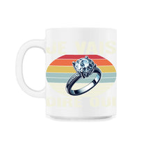 Load image into Gallery viewer, Je Vais Dire Oui Je T-Shirt - 11oz Mug - White