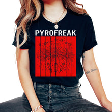Load image into Gallery viewer, Pyrofreak New Year's Eve Fireworks - Unisex T-Shirt - Black