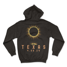 Load image into Gallery viewer, Texas 4 08 24 Eclipse T Shirt - Hoodie - Black