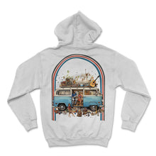 Load image into Gallery viewer, Father's Day Hippie Van Retro - Hoodie - White