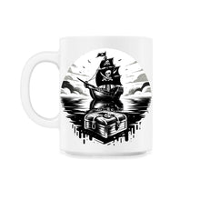 Load image into Gallery viewer, Gasparilla Reflections Pirate Adventure T Shirt - 11oz Mug - White