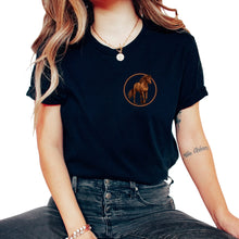 Load image into Gallery viewer, Horse Shirt, Beautiful Red Chestnut Egyptian Arabian Horse Pocket Tee