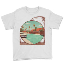 Load image into Gallery viewer, Classic Cars And Pickleball Vintage Lifestyle Sport Tee - Youth Tee - White