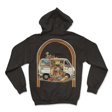 Load image into Gallery viewer, Passover Jewish Hippie Van Retro - Hoodie - Black