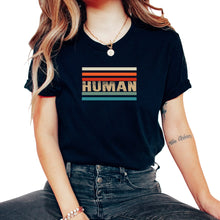 Load image into Gallery viewer, Human Sans T Shirt - Unisex T-Shirt - Black