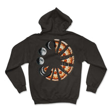 Load image into Gallery viewer, Pizza Moon Cycle Celestial - Hoodie - Black