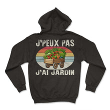 Load image into Gallery viewer, J'peux Pas J'ai Jardin Je T-Shirt - Hoodie - Black