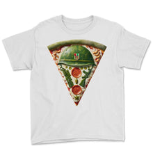 Load image into Gallery viewer, Pizza Veteran Vietnam Tribute 1 - Youth Tee - White