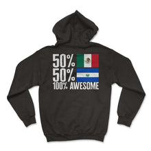 Load image into Gallery viewer, Half Mexican Half Salvadorian Shirt, 50 Mexican 50 Salvadorian 100