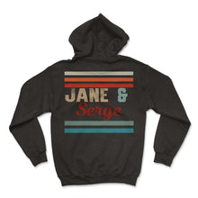 Load image into Gallery viewer, Jane & Serge Sans T Shirt - Hoodie - Black