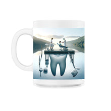 Load image into Gallery viewer, Dental Assistant Reflections Smiles T Shirt - 11oz Mug - White