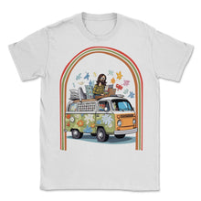 Load image into Gallery viewer, HR National Payroll Week Hippie Van Retro - Unisex T-Shirt - White