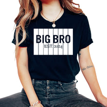 Load image into Gallery viewer, Big Bro est 2024 - Unisex T-Shirt - Black