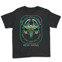 Load image into Gallery viewer, CNA Shirt, Cna's May Not Be Angels But They Are Tee, Gift Ideas For