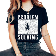 Load image into Gallery viewer, Problem Solving Math Bouldering Climber T Shirt - Unisex T-Shirt - Black