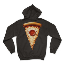 Load image into Gallery viewer, Single & Savoring Pizza Fun - Hoodie - Black