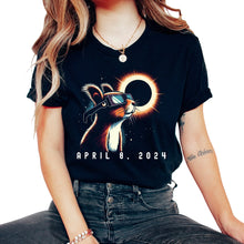 Load image into Gallery viewer, April 8 2024 Eclipse T Shirt - Unisex T-Shirt - Black