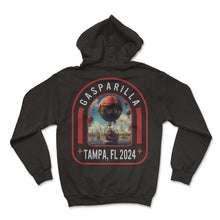 Load image into Gallery viewer, Gasparilla 2024 Floating Hats Tampa FL - Hoodie - Black