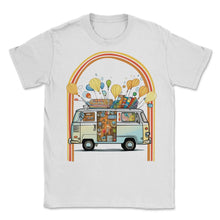 Load image into Gallery viewer, Mindset Hippie Van Retro - Unisex T-Shirt - White