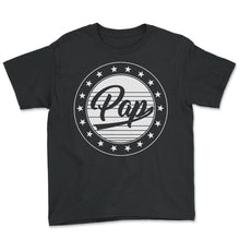 Load image into Gallery viewer, Grandfather Shirt, Pap Vintage Tee, Best Pap Grandpa Father's Day