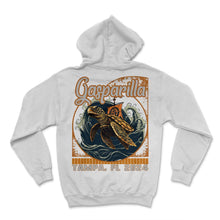 Load image into Gallery viewer, Gasparilla 2024 Turtle Pirate Flag Tampa FL - Hoodie - White