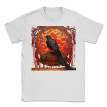 Load image into Gallery viewer, Kabuki stage crow drama performance - Unisex T-Shirt - White