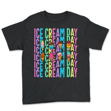 Load image into Gallery viewer, Ice Cream Shirt, Ice Cream Day Watermelon Popsicle Ice Cream Cone