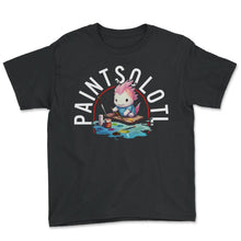 Load image into Gallery viewer, Axolotl Shirt Kids Painting Shirt Axolotl Pun Animal Lover