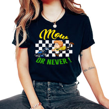 Load image into Gallery viewer, Mowing Gardening Shirt, Mow Or Never Tee, Gift For Mowing Toddler