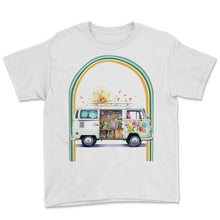 Load image into Gallery viewer, IVF Awareness Hippie Van Retro - Youth Tee - White