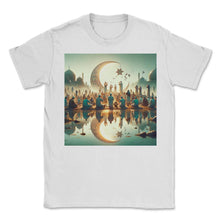 Load image into Gallery viewer, Aid El Fitr Reflections Blessings T Shirt - Unisex T-Shirt - White