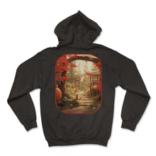Load image into Gallery viewer, Torii Trail Squirrels Sacred Playtime T Shirt - Hoodie - Black