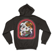 Load image into Gallery viewer, Kawaii Guinea Pig Eating Ramen Japanese Anime T Shirt - Hoodie - Black