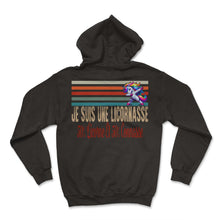 Load image into Gallery viewer, Je Suis Une Licornasse 50% Licorne Et 50% Connasse Sans T Shirt - Hoodie - Black