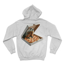 Load image into Gallery viewer, Pizza Loving Groundhog Day Prediction - Hoodie - White