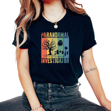 Load image into Gallery viewer, Paranormal Investigator Chasse T-Shirt - Unisex T-Shirt - Black