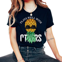 Load image into Gallery viewer, Pineapple Shirt, Plays Well With Others Tee, Gift For Pineapple Lover