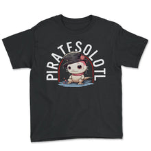 Load image into Gallery viewer, Axolotl Shirt Kids Pirate Shirt Axolotl Pun Animal Lover