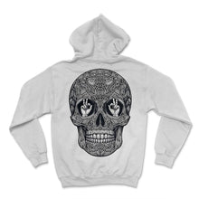 Load image into Gallery viewer, Unity in Silence Skull Shirt Sign Language Bond Tee - Hoodie - White