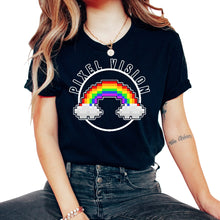 Load image into Gallery viewer, Arcade Shirt, Pixel Vision Tee, Gift For Arcade Player Games Lover