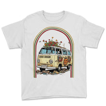 Load image into Gallery viewer, Gun Violence Hippie Van Retro - Youth Tee - White