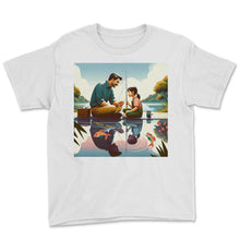 Load image into Gallery viewer, Father's Love Reflections T Shirt - Youth Tee - White