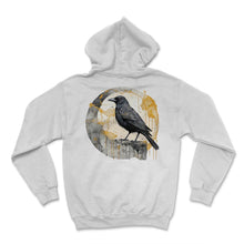 Load image into Gallery viewer, Kintsugi crow strength imperfections - Hoodie - White