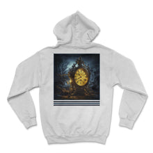 Load image into Gallery viewer, Midnight Clock & Ghosts Vintage Gothic Tee - Hoodie - White
