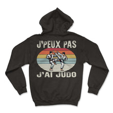 Load image into Gallery viewer, J'peux Pas J'ai Judo Je T-Shirt - Hoodie - Black