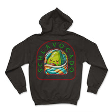 Load image into Gallery viewer, schlavocado Avocado Sleep Geschenk T Shirt - Hoodie - Black
