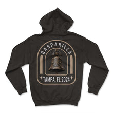 Load image into Gallery viewer, Gasparilla 2024 Festive Bell Tampa FL - Hoodie - Black